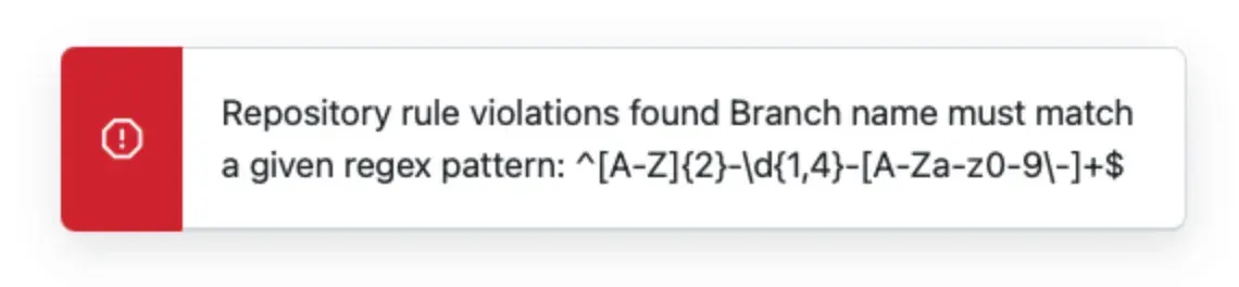 GitHub Branch Rulesets
