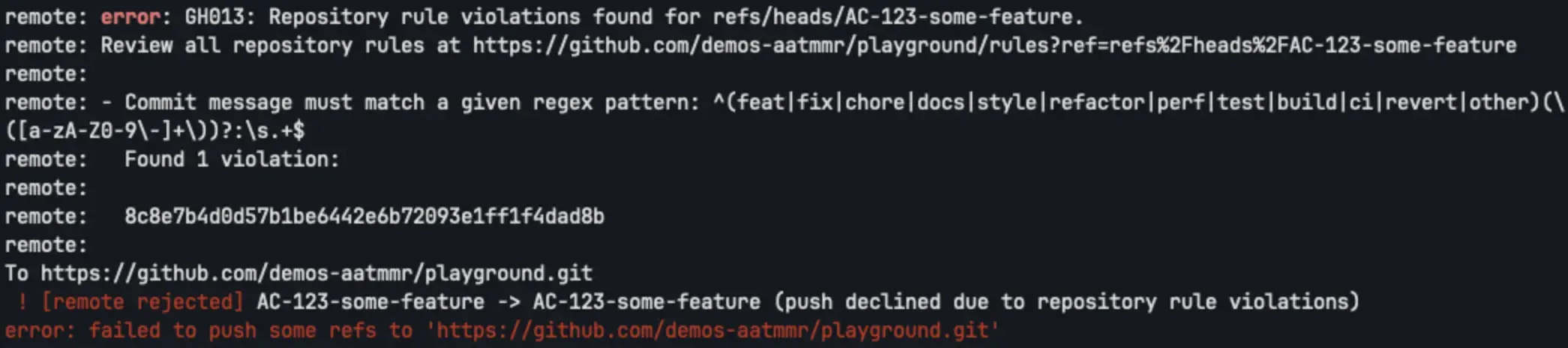 GitHub Branch Rulesets